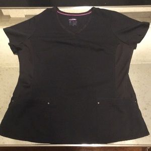 Healing Hands Yoga Scrub Top Xl